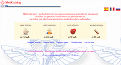Desktop Screenshot of drugs.medcatalog.net